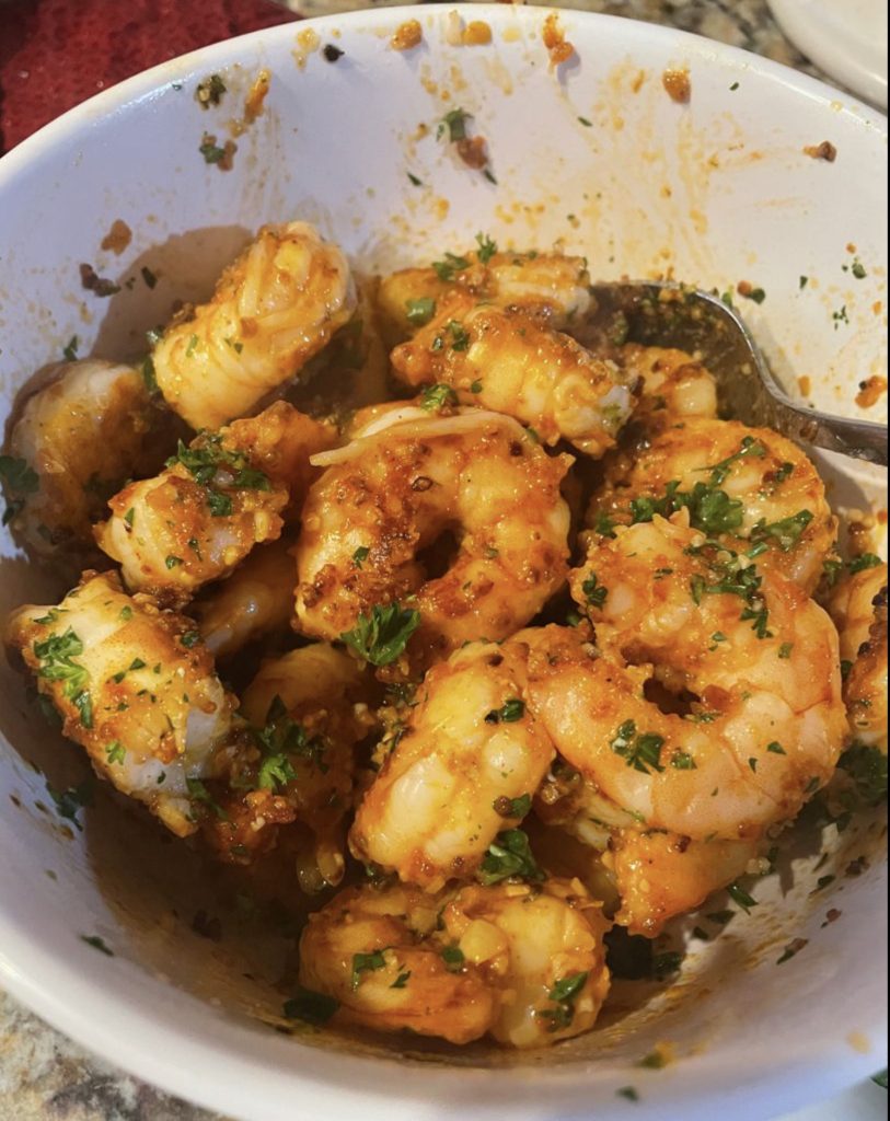 Hawaiian Garlic Shrimp