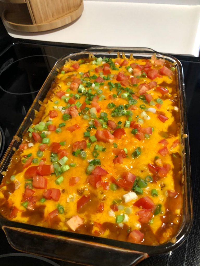 Mexican Tater Tot Casserole