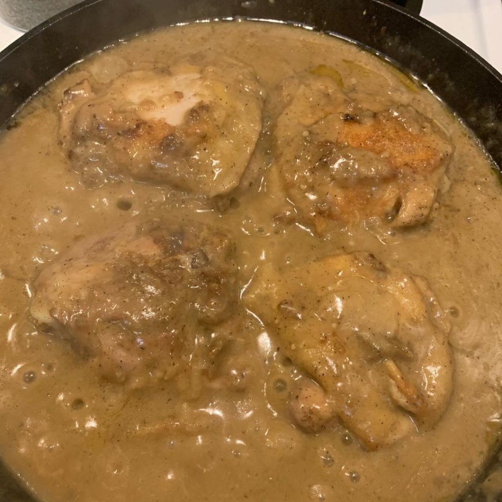 Southern Smothered Chicken Recipe