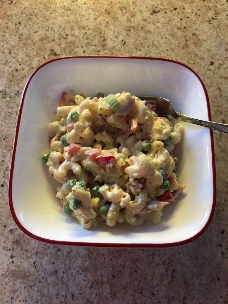 Sweet Amish Macaroni Salad