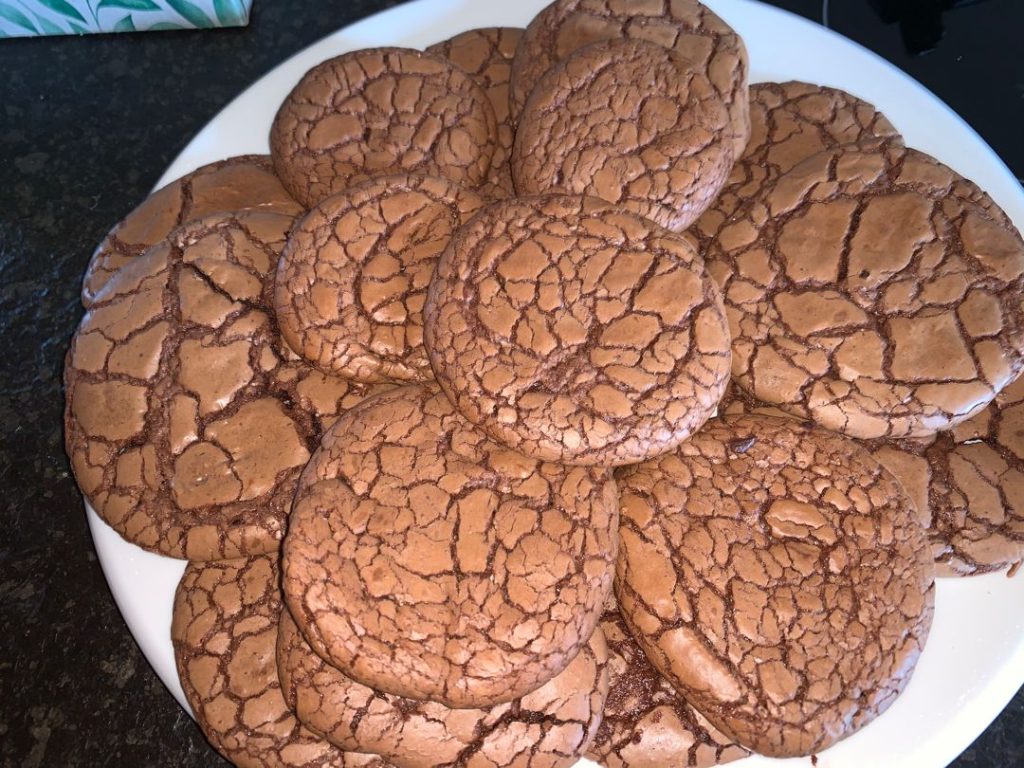 FUDGY CHOCOLATE COOKIES