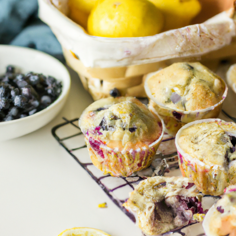 Blueberry Lemon Muffins