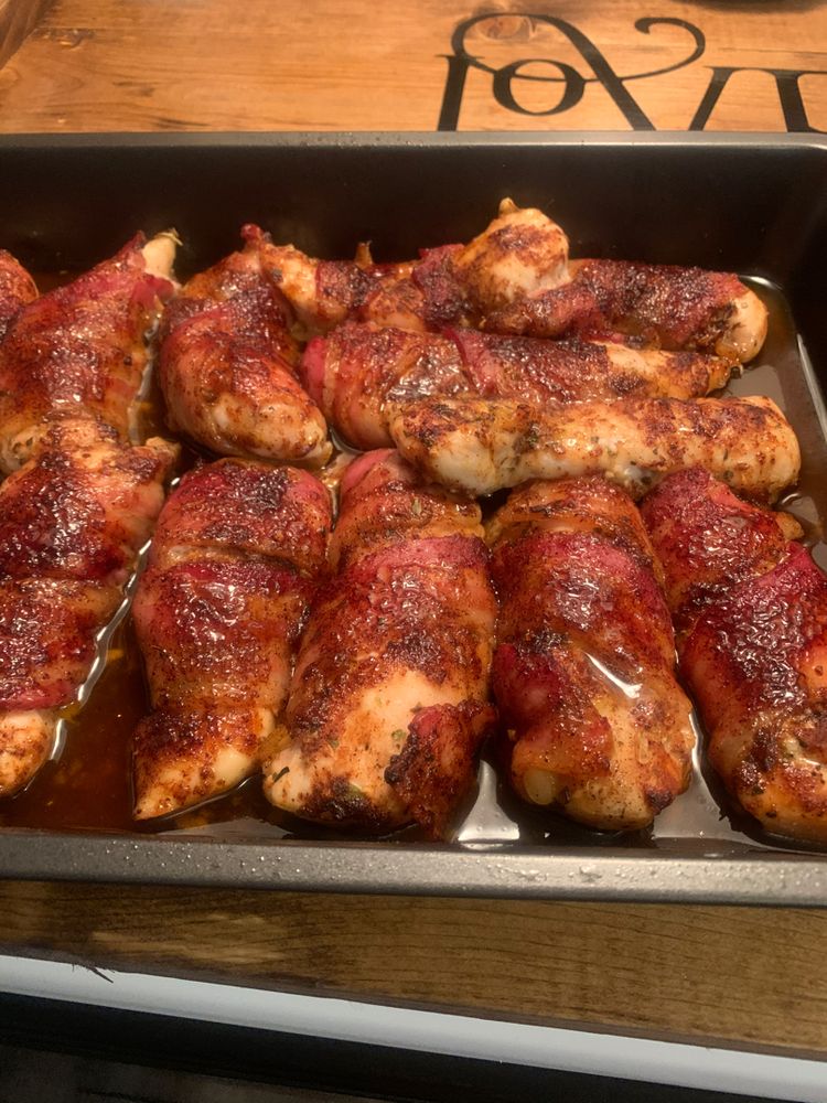 Bacon-Wrapped Chicken Tenders