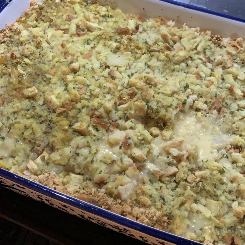 CHICKEN & STUFFING BAKE