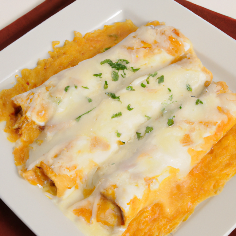 Cream Cheese Chicken Enchiladas