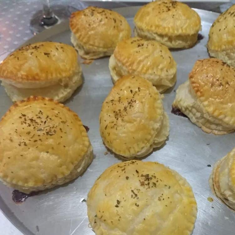 Chicken Pot Pie Biscuits