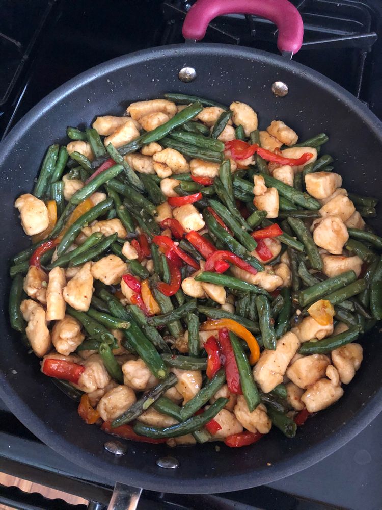 Chicken and Green Bean Stir Fry