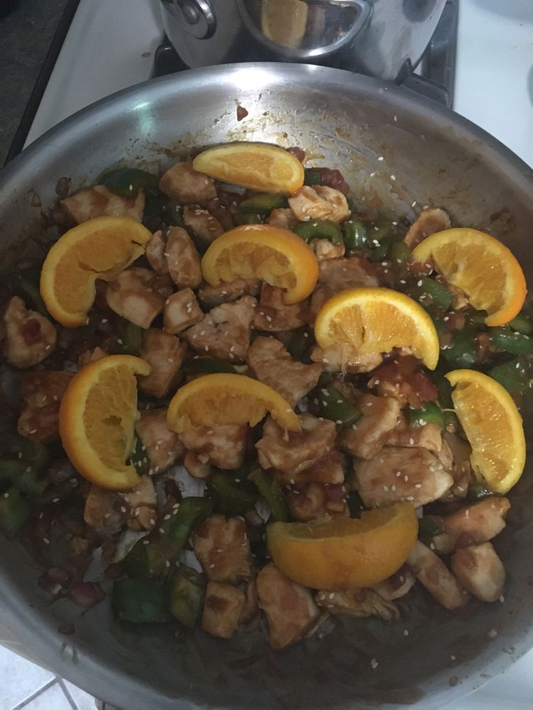 Easy Orange Chicken Stir Fry Recipe