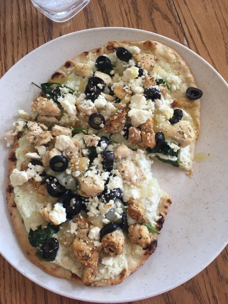 Greek Flatbread Recipe with Homemade Tzatziki