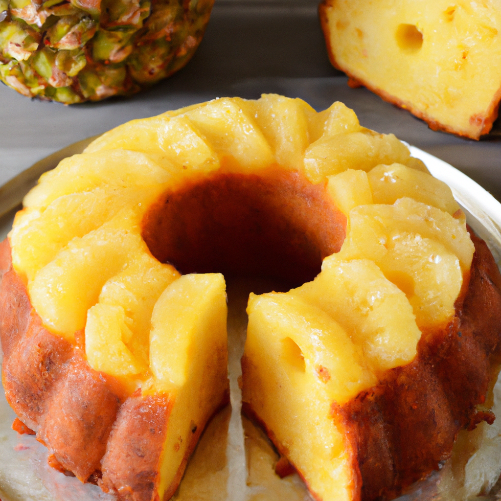 Pineapple Upside-Down Bundt Cake Recipe - (3.9/5)