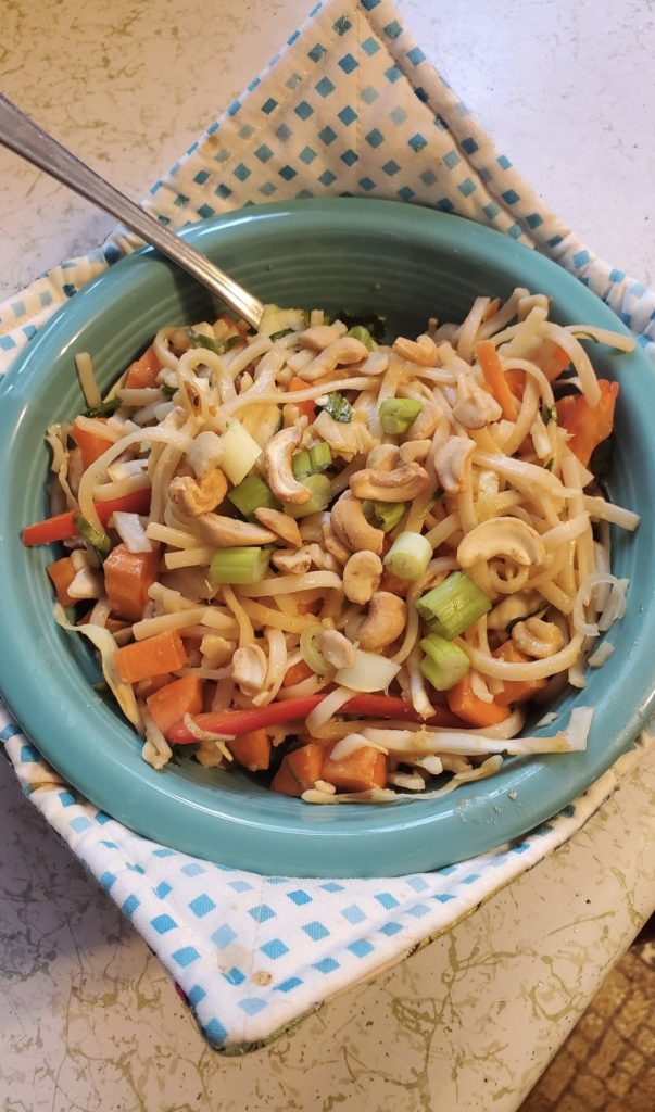 Simple Thai Noodle Bowl