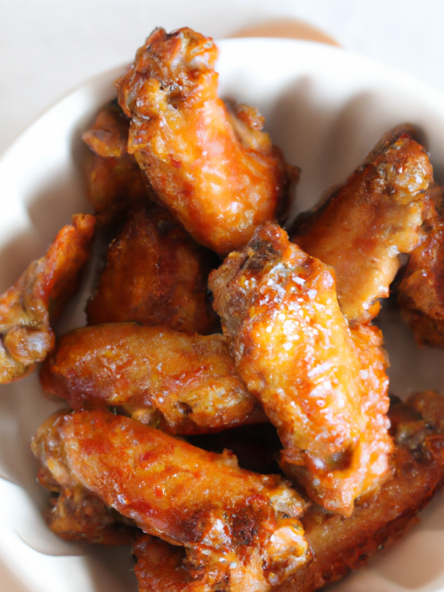 AIR FRYER CHICKEN WINGS STORY Skinny & Tasty